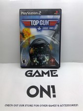 Top Gun: Combat Zones (PlayStation 2, 2001) Complete w/ Manual - Fast Free Ship