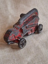 Antique Arcade Cast Iron McCormick-Deering Thresher Toy Original Red Paint 1920s