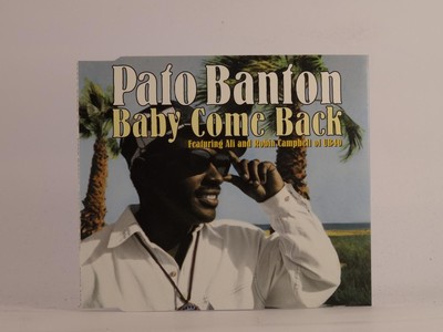 PATO BANTON BABY COME BACK (K35) 4 Track CD Single along with Picture Sleeve VIR