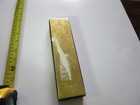 Vintage AVON Gold Tone Clock Face Perfume Bottle Necklace Pendant in Orig Box — photo 6