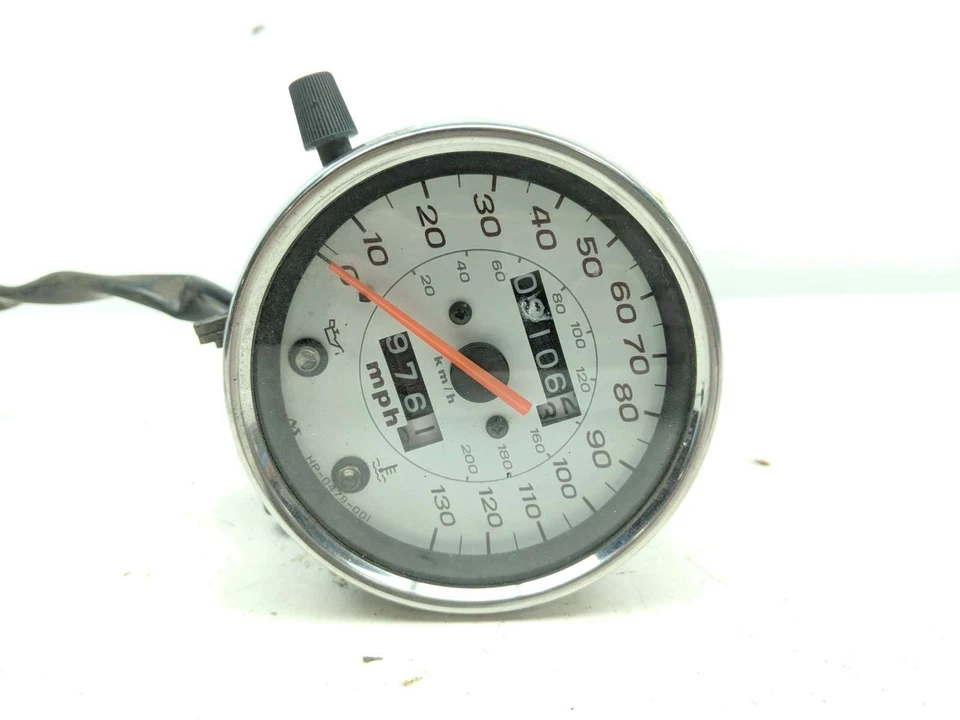 04 Honda Shadow Sabre VT1100 C2 velocímetro medidor MPH 9.106 millas! Foto 4 de 4