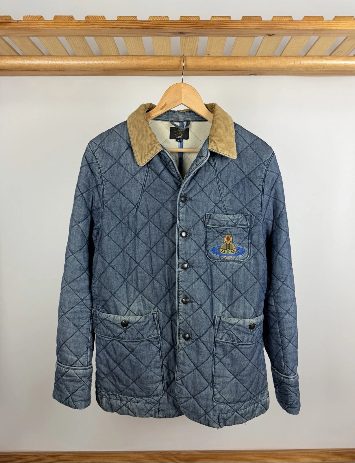 Vivienne Westwood x Lee Montana Snow Quilted Jacket Denim Style Size M
Opens in a new window or tab