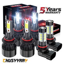 For Cadillac Cts 2003 2004 2005 2006 2007 Combo Led Headlight Fog Light 6bulbs For Cadillac Cts 2003 2004 2005 2006 2007 Combo Led Headlight Fog Light 6bulbs