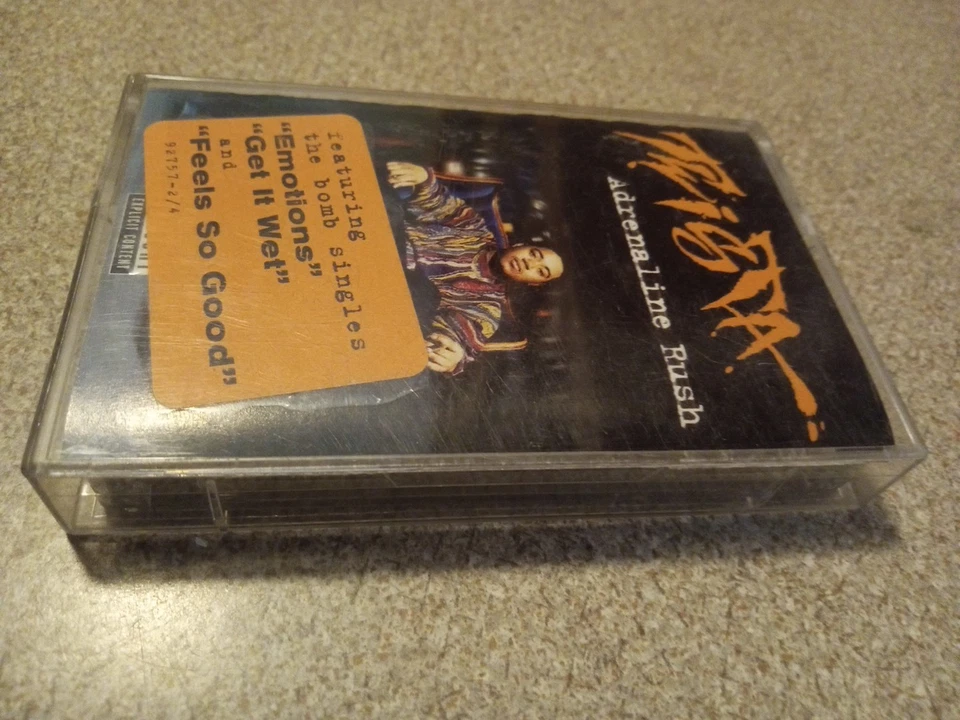 Twista - Adrenaline Rush Rap Cassette Tape Classic Album Tested Hype Sticker - Image 2 of 4