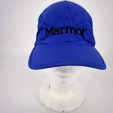 Marmot Hat Cap Strap Back Blue PreCip Outdoor...