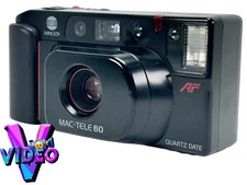 [Near MINT] Minolta MAC-TELE 60 QD Point and Shoot Compact Camera From JAPAN