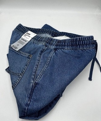 Lee Herren  Jeans Joggjeans Blau  Draw-String neu Gr M