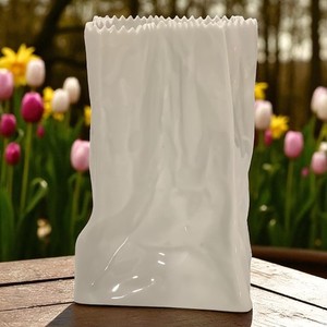 Rosenthal Paper Bag Vase | eBay