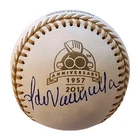 Fernando Valenzuela Signed Rawlings Gold Glove 60th Baseball MLB Cert Very Rare