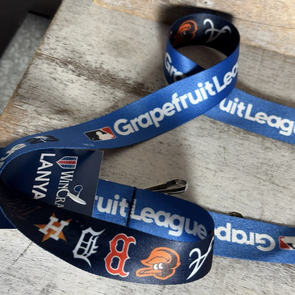 Wincraft MLB Grapefruit League 2023 ADULTS TEAMS Lanyard Fan Fest 20.5" New - Image 2 of 4