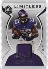 2018 Panini Limited Limitless Materials Silver Spotlight 51/75 Dalvin Cook 2qw