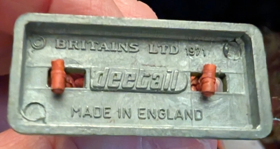 1971 Deetail Britains LTD Lot of 2 Civil War soldiers on Horseback figures - Image 3 of 3