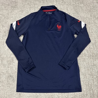 Nike France FFF 1/4 Zip Top Mens Large 2020-2021 Drill Training