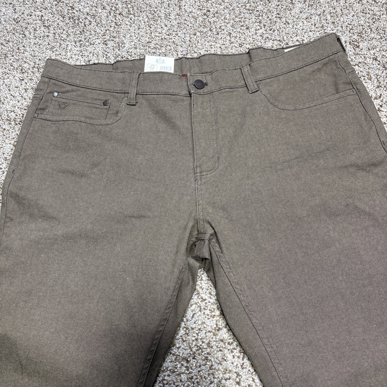 NWT English Laundry Jeans Slim Fit Brown Mens 40x 30 Fits 41 X 29.5 NEW - View 3