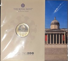 2024 Celebrating 200 Years Of The National Gallery £2 Coin BUNC Sealed