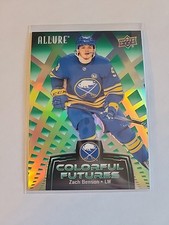 2024-25 Upper Deck Allure Colorful Futures Green Zach Benson