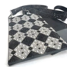 Jacqueline Kent Crystal Cellphone Crossbody Purse