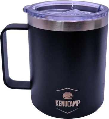 Kenucamp - Edelstahl Tasse mit Deckel, Isolierend