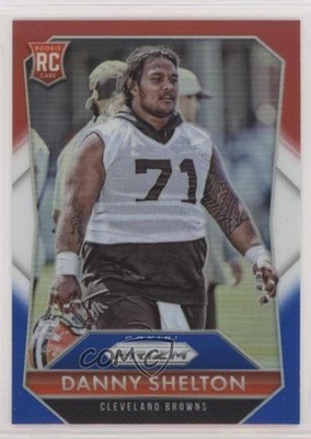 2015 Panini Prizm Rookies Red White & Blue Danny Shelton #219 Rookie RC 1o3