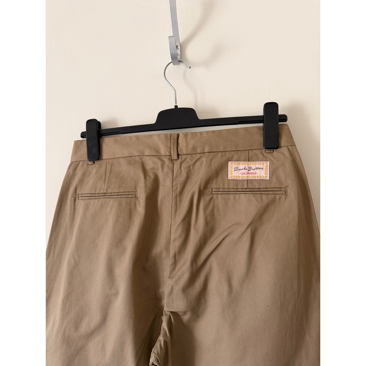 Brain Dead x Brooks Brothers California Pleated Trousers - Size 34 - Khaki - NEW View 6