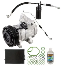 For Jeep Grand Cherokee 1999 2000 2001 OEM AC Compressor w/ Condenser Drier CSW