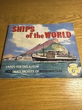 Reddings Tea Ships of the World Album Tea Cards (46 of 48)  circa 1964