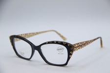 NEW JEAN LAFONT DECOR 100 BLACK LEOPARD AUTHENTIC FRAMES EYEGLASSES 53-16