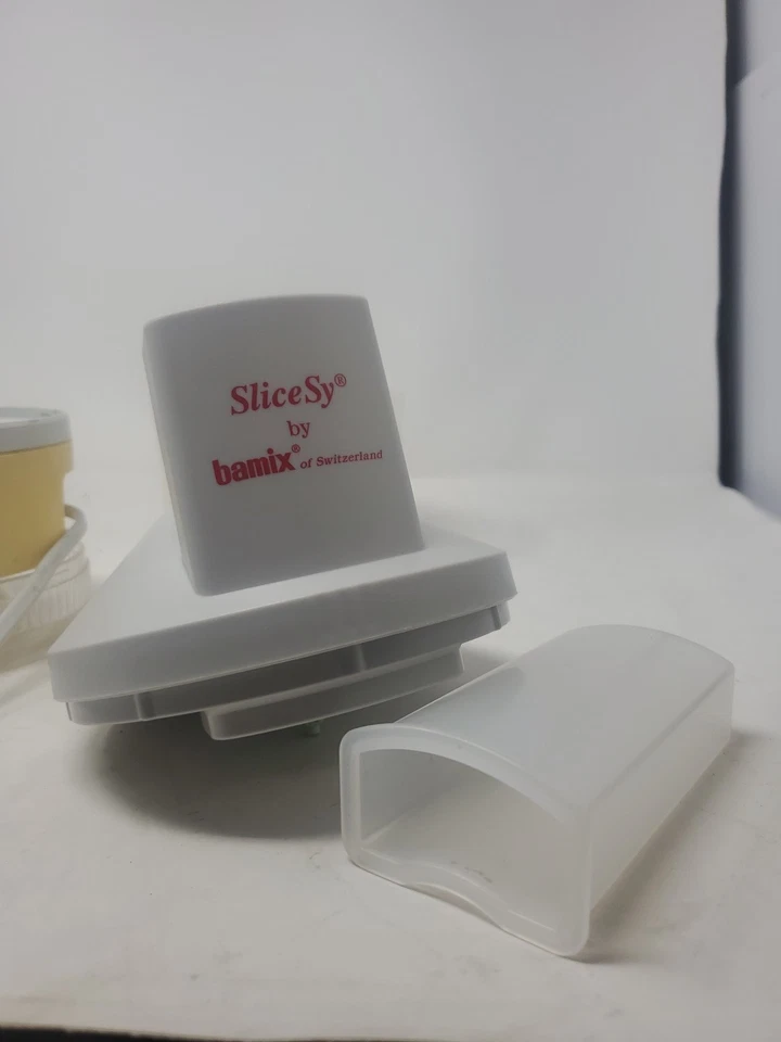 Batidora de inmersión manual BAMIX de Suiza juego completo excelente rara Foto 4 de 4