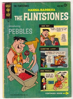 The Flintstones Gold Key Comic Issue 11 - Introducing Pebbles
