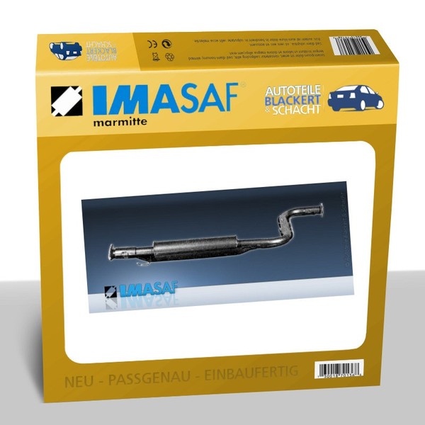 Auspuff Mitteltopf für Rover 800 + Hatchback (Xs) 820 Si 1988-1999-image