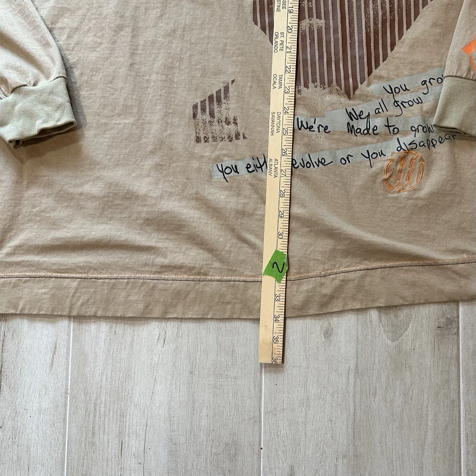 Camiseta De Colección Y2K Makaveli Marca Tupac Para Hombre 3X Raglán Manga Larga Hip Hop Foto 3 de 4