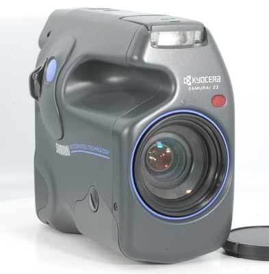 Kyocera Samurai Z2 35mm Half Frame AF Zoom Film Camera [Near