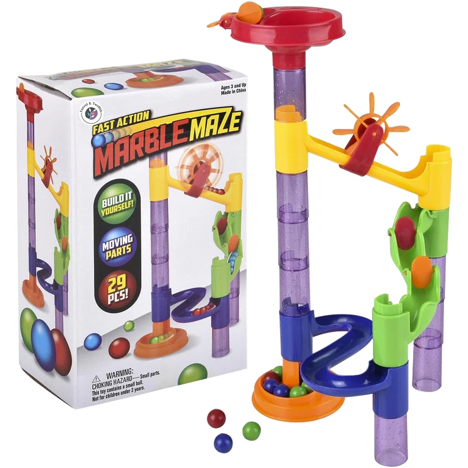 🧬Marble Run Building STEM Kit