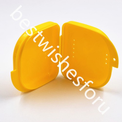 Mouth Box Container Guards Dental Retainer False Teeth Dentures Storage Tray - Picture 32 of 32