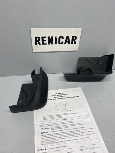 Mitsubishi Outlander 2014 on-wards Front Mudflap Set.  Genuine New MZ380689EX - Picture 20 of 24