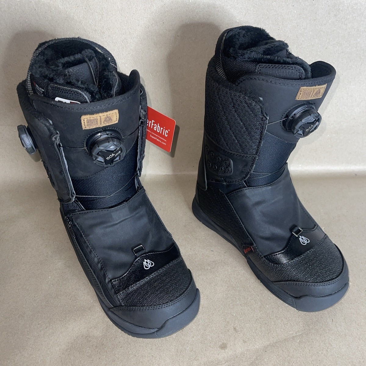 DC Travis Rice BOA Men's Black Snowboarding Boots (Size