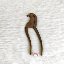 Vintage Steel Iron Bird Betel Nut Cutter Handmade Decorative Collectible I776