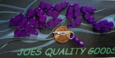 30 1/10TH SCALE RC CAR BODY CLIP PIN PURPLE PULL TABS NO CLIPS INCLUDED