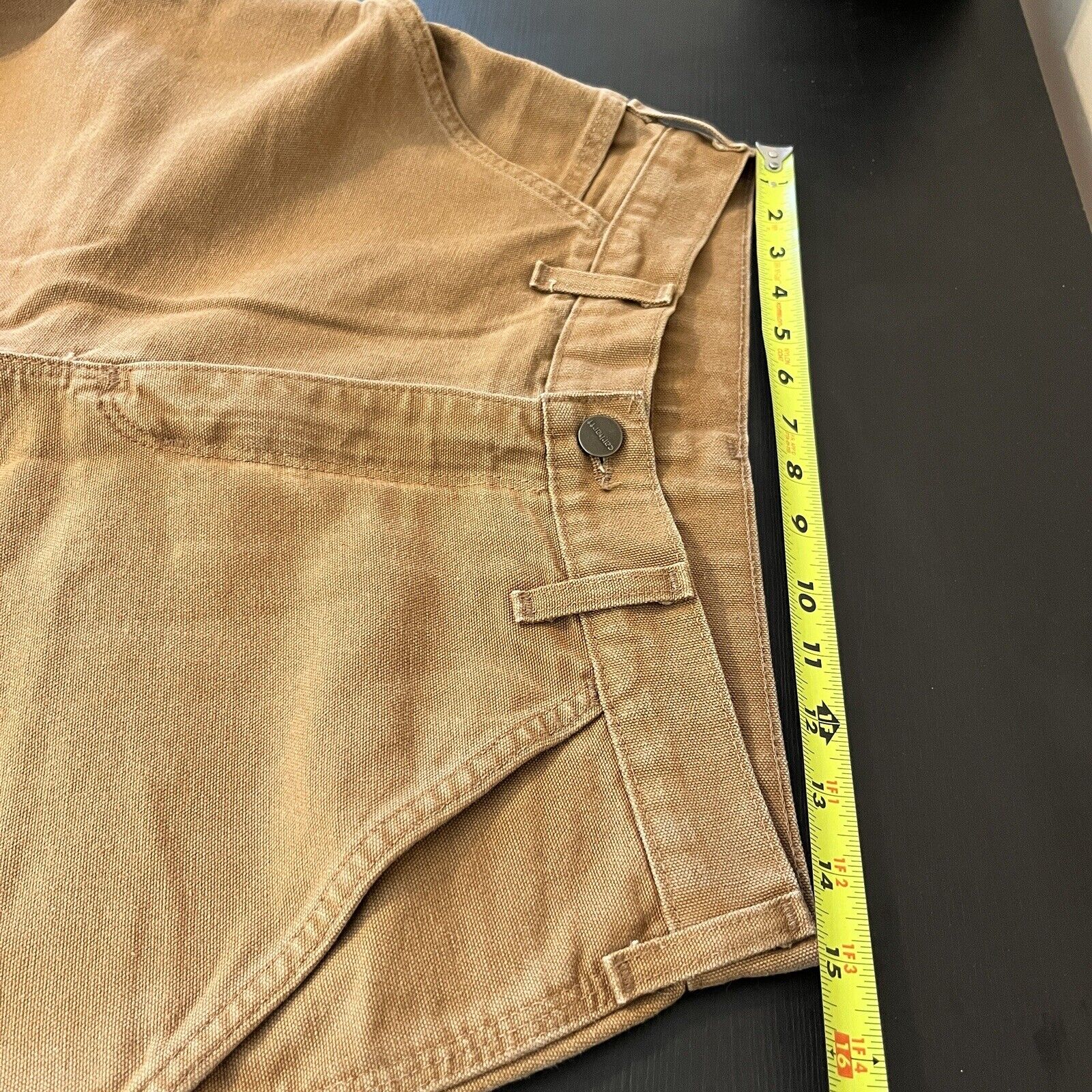 Carhartt Duck Pants Men Size 31 X 32 Brown Origin… - image 6