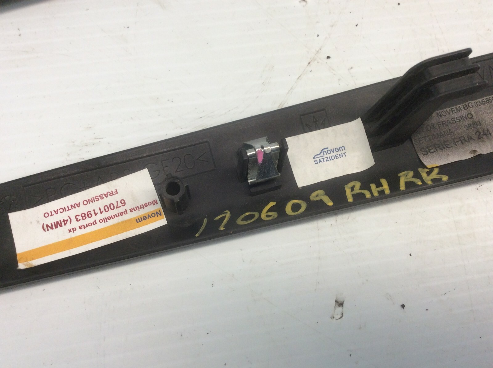 14-16 Maserati Ghibli S Q4 Front & Rear Right Interior Door Panel Trim Pair F