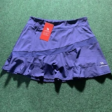 Camel Crown Skort Women 2XL Blue Skirt Stretch Performance Yoga Pickleball Walk