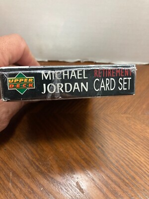 Upper Deck Michael Jordan Basketball NBA Sealed Retirement Card