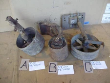 Flat Belt Cast Iron Idler Pulley W/ Mounting Arm/Bracket, Various Sizes, Vintage