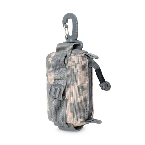 Tactical Molle Keys Tool Pouch Utility Small Mag Coins Pouch Medical Waist Bags - Picture 20 of 25