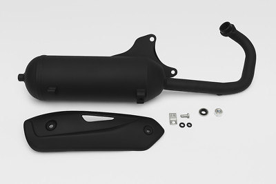 Aprilia SR 50 LC Factory R Auspuff Tecnigas Silent Pro Black Edition E-Geprüft