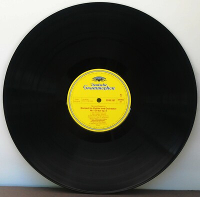 Paganini Violin Concertos Nos. 1 & 2 ASHKENASI 1976 DGG 2535207 NM