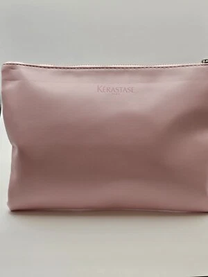 Kerastase Kosmetiktasche / Beutel, hell babyrosa, neu unbenutzt 18x25 cm
