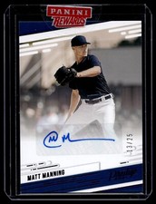 2021 Prestige Autographs Purple #3 Matt Manning 13/25