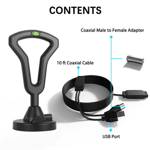 5600 Miles Digital TV Antenna HDTV Amplified 4K 1080P Waterproof Indoor Outdoor - Picture 12 of 13