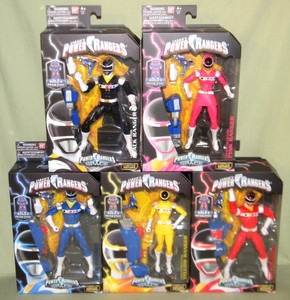 power rangers in space action figures
